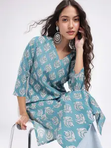 Anouk Rustic Ethnic Printed Straight Kurta