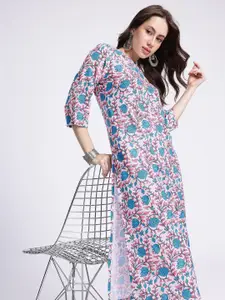 Anouk Rustic Floral Printed Kurta