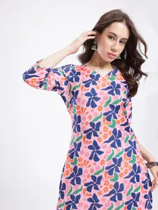 Anouk Rustic Floral Printed Kurta