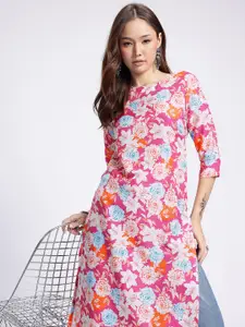 Anouk Rustic Floral Printed Kurta