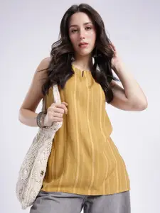 Anouk Rustic Striped Straight Kurti