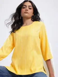 Anouk Rustic Striped Kurti