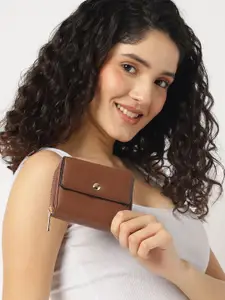 Fastrack Women PU Three Fold Wallet