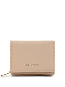 Fastrack Women Textured PU Zip Around Wallet