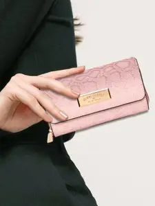 Kenneth Cole Women Textured PU Three Fold Wallet