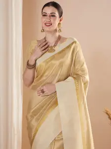 Saree mall Zari Banarasi Woven Design Sarees