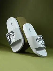 HRX by Hrithik Roshan Men Printed Sliders