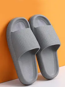 rishXation Men Solid Sliders