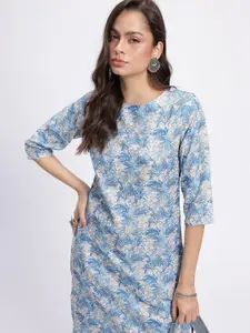Anouk Rustic Floral Printed Kurta