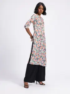 Anouk Rustic Geometric Printed Kurta