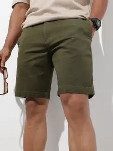 The Roadster Lifestyle Co. Men Solid Shorts