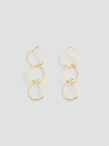 MANGO Contemporary Drop Earrings