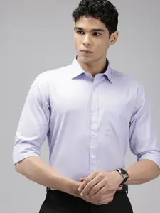 Park Avenue Slim Fit Textured Formal Shirt
