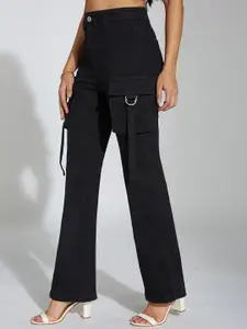 Life With Pockets Women Bootcut High-Rise Stretchable Jeans