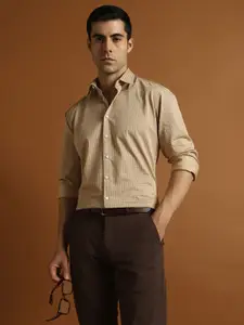 Van Heusen Men Slim Fit Printed Formal Shirt