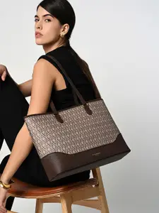 Accessorize Women Zoya Monogram Tote