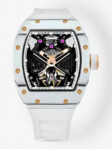 Invicta Men Rectangular Dial & Straps Analogue Automatic Watch 49015