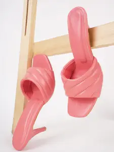 Try Me Women Solid Stiletto Sandals