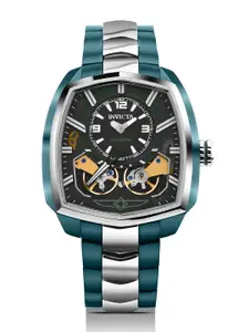 Invicta Men Dial & Stainless Steel Bracelet Style Straps Analogue Automatic Watch 44001