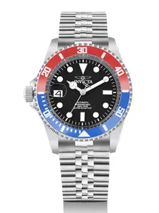 Invicta Men Dial & Stainless Steel Bracelet Style Straps Analogue Automatic Watch 43981