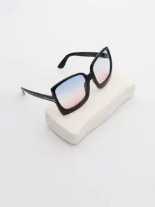 PELLE LUXUR Women Oversized Sunglasses with UV Protected Lens PL25GS109