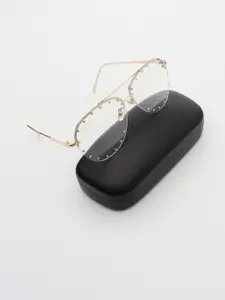 PELLE LUXUR Women Aviator Sunglasses with UV Protected Lens PL25GS136