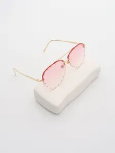 PELLE LUXUR Women Aviator Sunglasses with UV Protected Lens PL25GS139