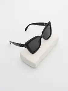 PELLE LUXUR Women Cateye Sunglasses with UV Protected Lens PL25GS134