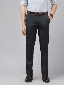 Arrow Men Checked Tailored Tapered Fit Formal Trouser