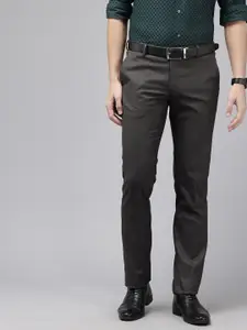 Arrow Men Hudson Tailored Tapered Fit Formal Trousers