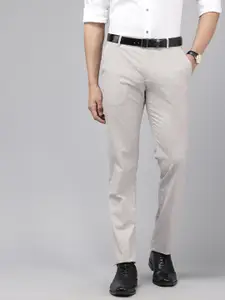 Arrow Men Hudson Tailored Tapered Fit Formal Trousers