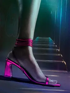 Signature Sole Block Sandals