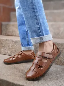 Woakers Men Shoe-Style Sandals