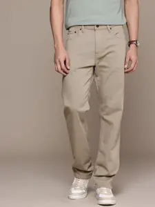 GAP Men Straight Fit Mid-Rise Stretchable Jeans