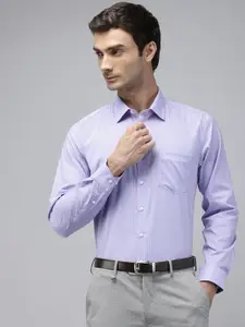 Van Heusen Pure Cotton Slim Fit Striped Formal Shirt