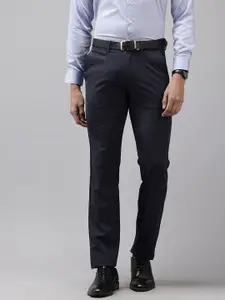 Van Heusen Men Slim Fit Formal Trousers