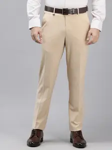 Van Heusen Men Slim Fit Formal Trousers