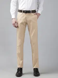 Van Heusen Men Slim Fit Formal Trousers