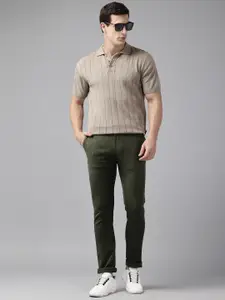 Blackberrys Men Slim Fit Trousers