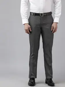 Blackberrys Men Slim Fit Formal Trousers