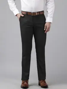 Blackberrys Men Slim Fit Formal Trousers