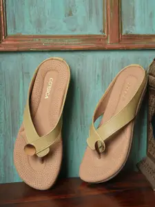 CORSICA Women Open Toe Flats with Buckles