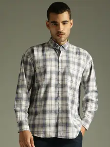 DENNISON Comfort Tartan Checks Casual Shirt