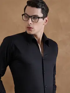 DENNISON Men Cooper Collar Solid Formal Shirt