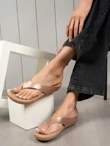 CORSICA Women Solid Open Toe Flats with Buckles