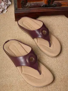 CORSICA Women Open Toe Flats with Buckles