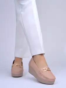 Shoetopia Women Round Toe Lightweight Loafers