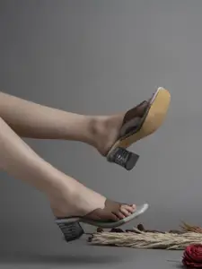 Creattoes Women Block Heel Open Toe Sandals