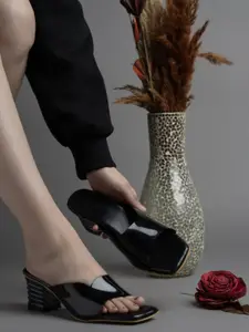 Creattoes Women Block Heel Sandals