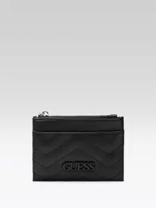 GUESS Women Quilted Card Holder